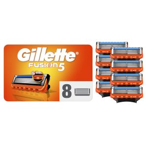 Gillette Lames De Rasoir Pour Homme Fusion5 - Le Paquet De 8 Lames