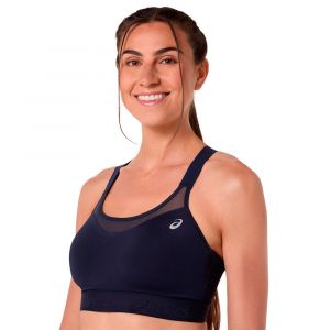 Asics Road Compression Soutien-gorge sport Femmes-bleu fonc&eacute;, Taille 70B