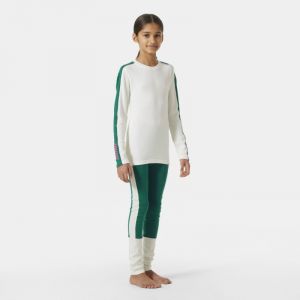 Helly Hansen Ensemble sous maillot et legging mérino moyen enfant Lifa