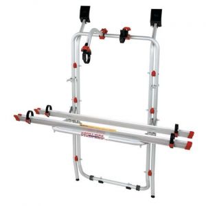 Image de Fiamma Porte-V&eacute;los New Trafic-Vivaro - Porte 2 v&eacute;los sp&eacute;cifique Trafic et Vivaro &agrave; partir de 2001 avec hayon arri&egrave;re.