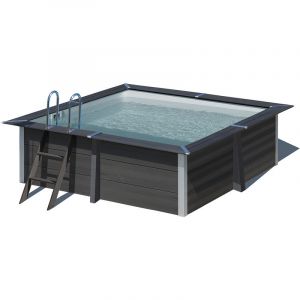 Gre Piscine composite Avant-Garde carrée 3,26 x 3,26 x 0,96 m