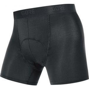 Gore Wear C3 Boxer homme de cyclisme, Avec insert peau de chamois, M, Noir