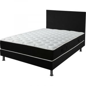 Ebac Ensemble tapissier Deco Ramage 160x200 Literie