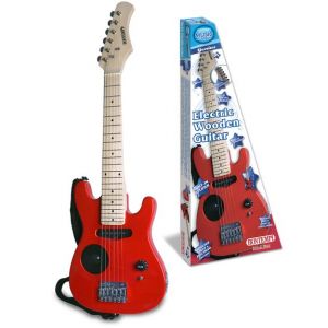 Bontempi Guitare &eacute;lectrique en bois