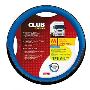 No Name COUVRE VOLANT CLUB PREMIUM (BLEU/NOIR - 44/46)