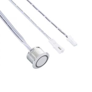Mini Interrupteur Tactile Dimmable Encastrable pour Ruban led Argent