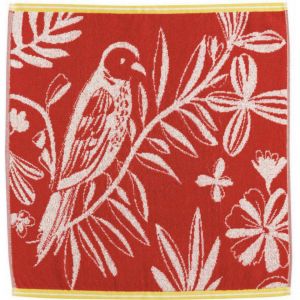 Declikdeco Essuie-mains Flavi Rouge 50 x 50