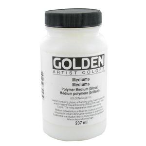 Golden Médium polymère brillant 236 ml