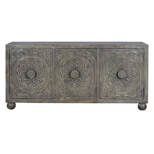 Buffet en manguier gris vieilli