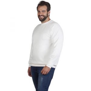 Image de Promodoro Sweat-shirt Sweat interlock unisexe grandes tailles Hommes et Femmes Blanc - Taille EU 3XL,EU 4XL,EU 5XL