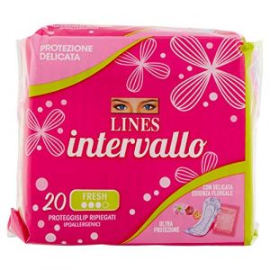 Lines Lignes de la gamme Fresh pli&eacute; x20 &ndash; salvaslip pli&eacute;