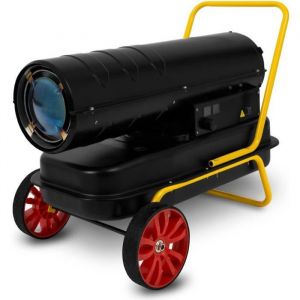 Eberth Canon a Air Chaud G&eacute;n&eacute;rateur d'Air Chaud de Chauffage Diesel Fioul 30kW R&eacute;servoir 33L Thermostat Pare-Flammes Chassis