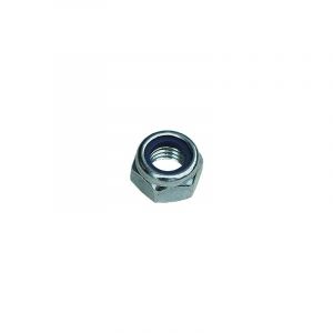 Vynex Écrou hexagonal auto-freiné - acier zingué (sachet) écrou autofreiné à bague nylon m8 acier zingué blanc 1 sachet(s) de 10 pièce(s) pro