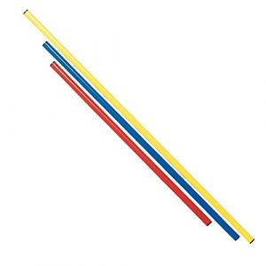 Visiodirect Baton de gymnastique en PVC 1.20 m
