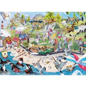 Gibsons Puzzle 1000 pièces : Troupeau d'Hilarité