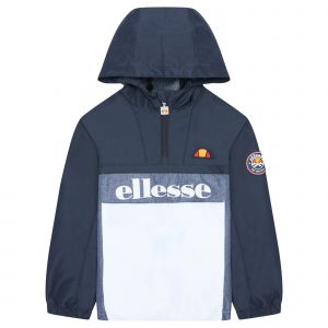 Image de ELLESSE Coupe-vent à capuche 8-14 ans Noir/Blanc - Taille 10/11 ans;12/13 ans;13/14 ans;8/9 ans