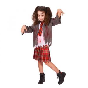 Ciao Zombie Schoolgirl écolière élève costume déguisement fille (Taille 5-7 ans)