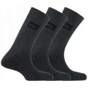 Quiksilver Chaussettes Lot de 3 paires de chaussettes Sport en coton Gris - Taille Unique