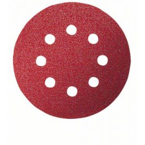 Bosch Feuille abrasive pour ponceuse excentrique avec bande auto-agrippante, perforé Accessories 2609256A27 Grain 240 (Ø) 125 mm 5 pc(s)