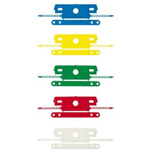 Image de Laurel Attache plexi avec relieur d'archives, color&eacute;, pa