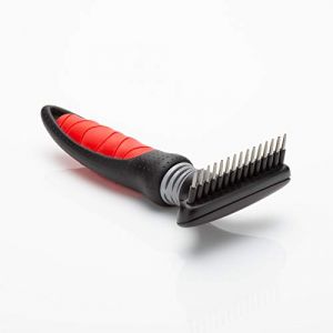 Mikki Peigne râteau pour couche inférieure du pelage Pour pelage épais