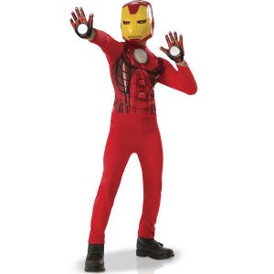 Rubie's Déguisement avec gants Iron Man Taille L