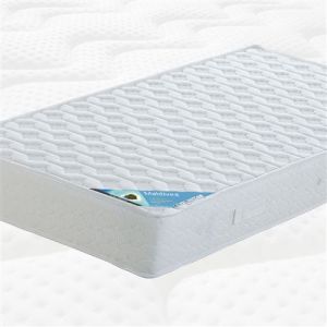 Maldives - Matelas Mousse 130x190cm Epaisseur 21cm - Blanc