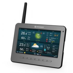 Bresser Station de base suppl&eacute;mentaire / de remplacement pour la station m&eacute;t&eacute;o professionnelle WiFi HD TFT 7-en-1 7003500