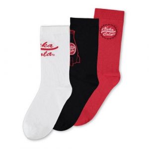 Fallout - Pack 3 Paires de chaussettes Nuka Cola 43-46
