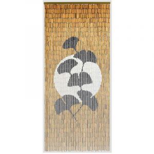 Morel Rideau de porte bambou Ginkgo 90x200 cm