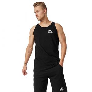 Lonsdale Débardeur Dolton noir blanc - XL
