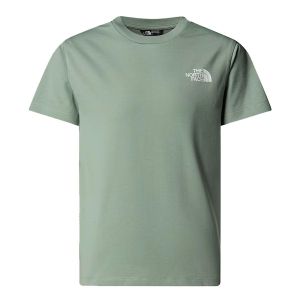 The North Face T-shirt Simple Down manches courtes vert cactus enfant - S