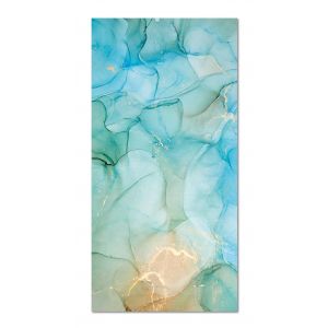 Tapis vinyle marbre multicolore 100x140cm