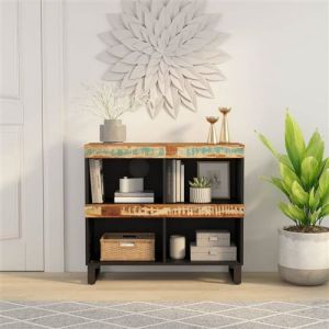 VidaXL Armoire latérale 85x33x75 cm bois massif de récupération 352899