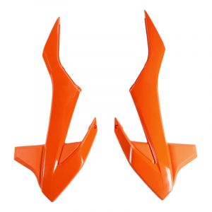 Ufo Ouïes de radiateur orange KTM SX85