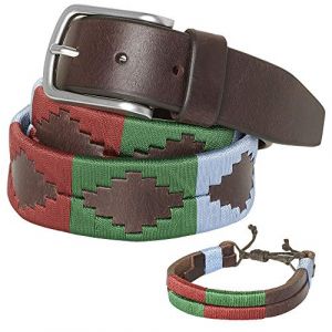 Pelpe Ceinture POLO Verde Cinturón argentino FBM Verde