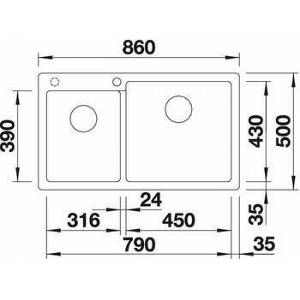 Blanco Pleon 9 Silgranit - Jasmin