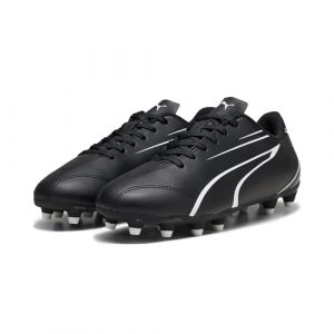 Puma Unisex Youth Vitoria Fg/Ag Jr Soccer Shoes Black White, 29 EU
