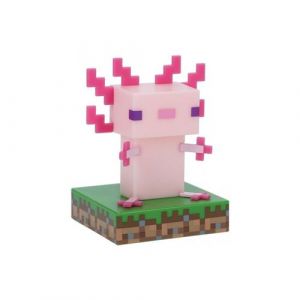 Paladone Minecraft Lumière Icon Axolotl 10, 5 cm