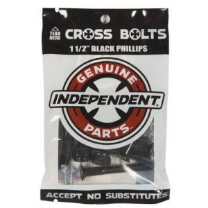 Independent Phillips 1 5inch Skateboard Bolt One Size Black