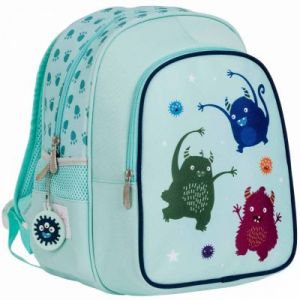 A Little Lovely Company Sac &agrave; dos avec poche isotherme Monstres