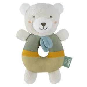 Image de Fehn BABY Soft Ring Rattle Bear hochet 1 pcs