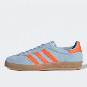 Adidas Gazelle Indoor Sneaker Originals Gazelle, en bleu, taille: 45 1/3 - Couleur bleu - Taille 45.333