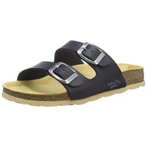 Superfit Fussbettpantoffel, Chaussons Mules garçon, (Ocean 80), 41 EU