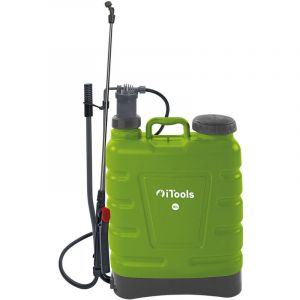 iTools Pulvérisateur manuel 16L 5.5 bar Spray et Jet Désinfection Entretien Végetaux et Jardins