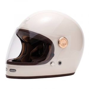 Casque intégral Mârkö Fullmoon crème- XL