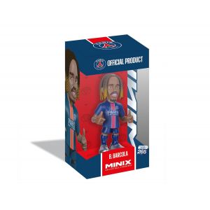 Minix Football Stars #265 - PSG - Barcola - Figurine &agrave; Collectionner 12 cm