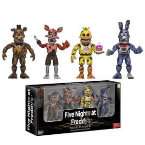 Funko Five Nights at Freddy's Set 2 Nightmare Edition Four Pack Action Figurines