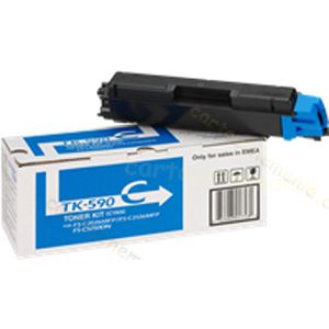 Image de Kyocera TK-590C - Toner cyan 5000 pages