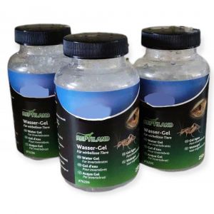 Animallparadise Un Lot De 3 Gels D'eau Pour Invert&eacute;br&eacute;s 250 Ml Pour Reptiles Neuf